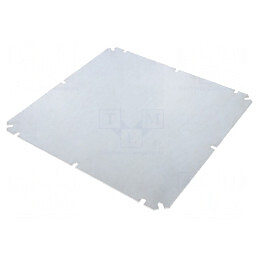 Placă de montare oţel zincat 1,5mm | Electronic-mag.ro | Componente Electronice