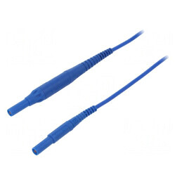Cablu de măsurare 8A cu mufă banană 4 mm 150 cm | Electronic-mag.ro | Componente Electronice