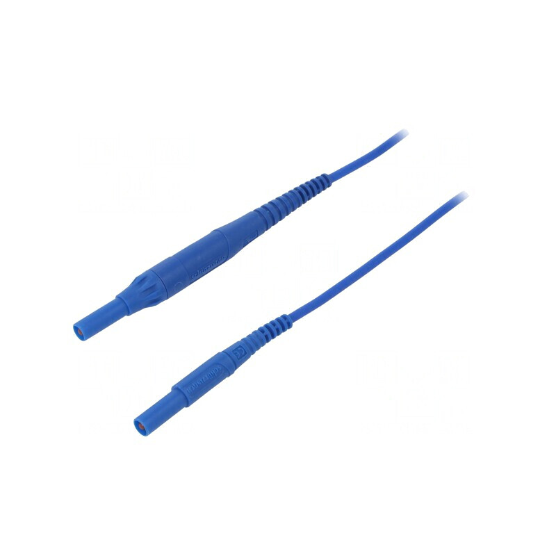 Cablu de măsurare 8A cu mufă banană 4 mm 150 cm | Electronic-mag.ro | Componente Electronice