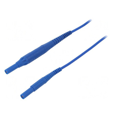 Cablu de măsurare 8A cu mufă banană 4 mm 150 cm | Electronic-mag.ro | Componente Electronice