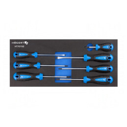 Set Șurubelnițe cu Inserție din Spumă 7 Bucăți | Electronic-mag.ro | Componente Electronice