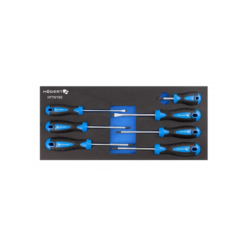 Set Șurubelnițe cu Inserție din Spumă 7 Bucăți | Electronic-mag.ro | Componente Electronice
