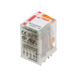 Releu Electromagnetic 4PDT 230VAC 6A | Electronic-mag.ro | Componente Electronice