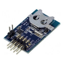 Modul Pmod | RTC | I2C | 64BSRAM,128BEEPROM | MCP79410 | Pmod mufă | PMODRTCC