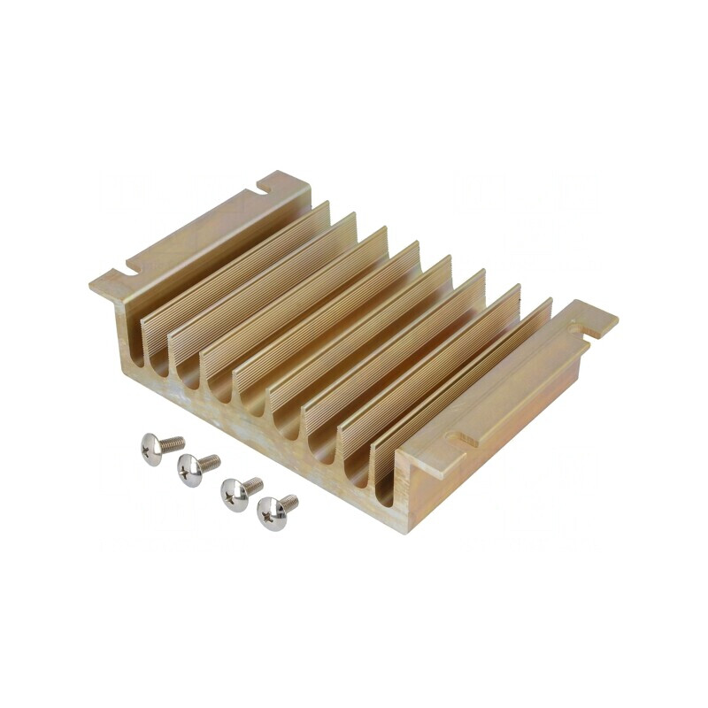 Radiator Extrudat Negru pentru Relee SSR Trifazate 35mm | Electronic-mag.ro | Componente Electronice Radiator Extrudat Negru pentru Relee SSR Trifazate 35mm | Electronic-mag.ro | Componente Electronice