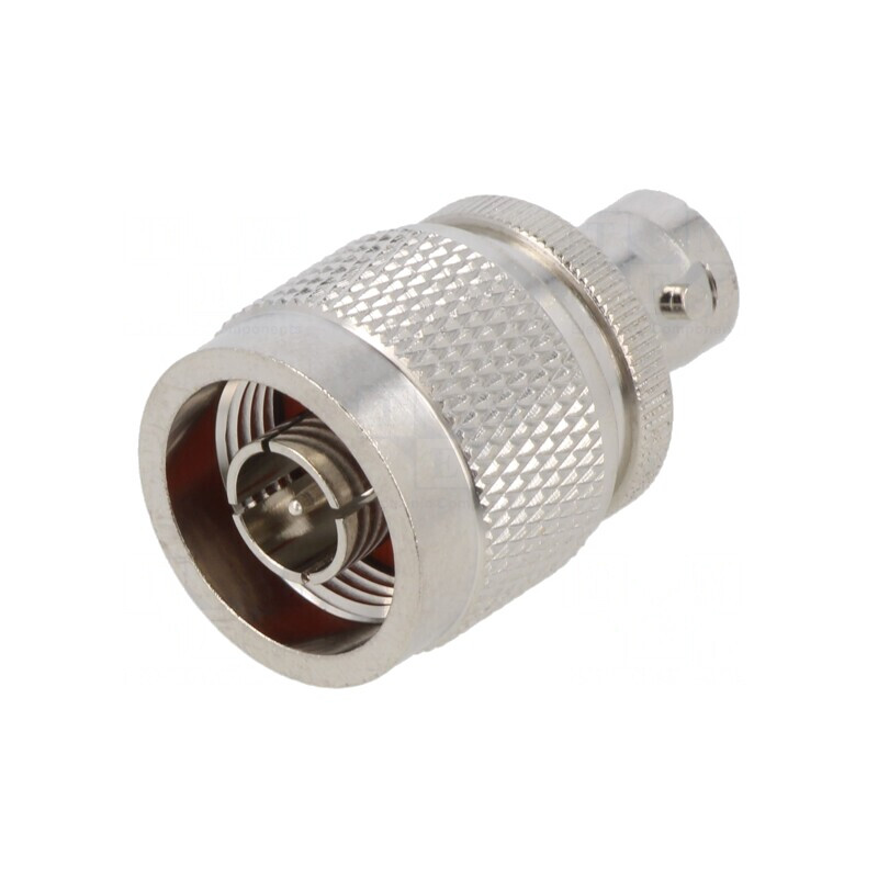 Adaptor BNC Mamă la N Tată 50Ω 4GHz | Electronic-mag.ro | Componente Electronice