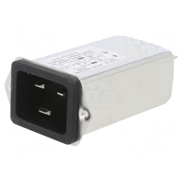 Conector Alimentare AC Soclu 20A 250VAC IEC 60320 | Electronic-mag.ro | Componente Electronice