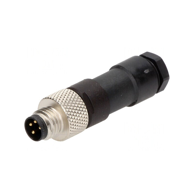 Conector M8 Tată 4 PIN Drept pe Cablu Nano-Change 4A | Electronic-mag.ro | Componente Electronice Conector M8 Tată 4 PIN Drept pe Cablu Nano-Change 4A | Electronic-mag.ro | Componente Electronice