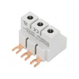 Bară colectoare 3 Poli 100A 35mm2 690VAC 250VDC | Electronic-mag.ro | Componente Electronice