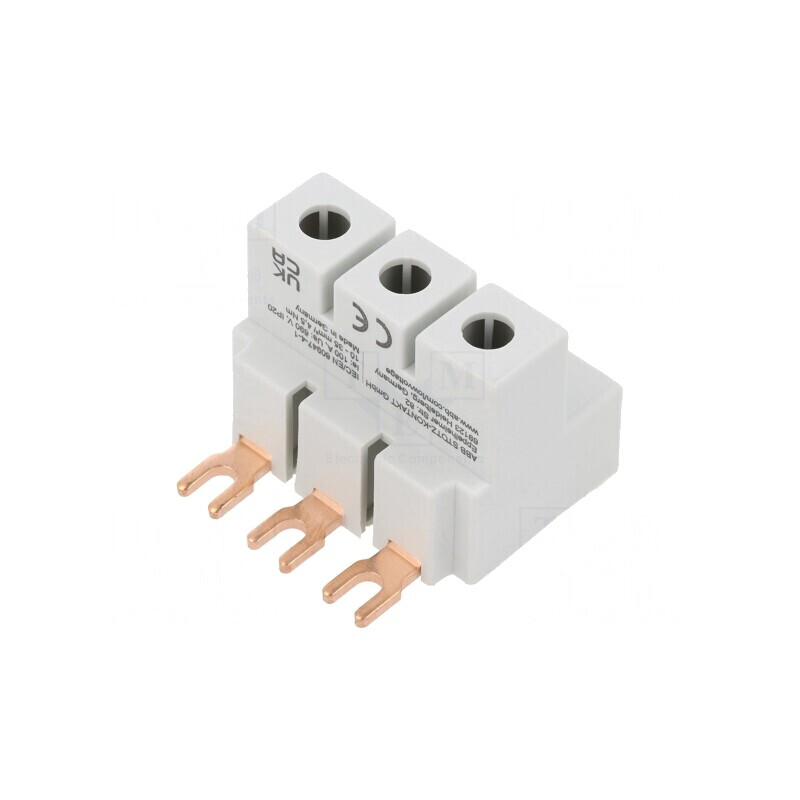 Bară colectoare 3 Poli 100A 35mm2 690VAC 250VDC | Electronic-mag.ro | Componente Electronice