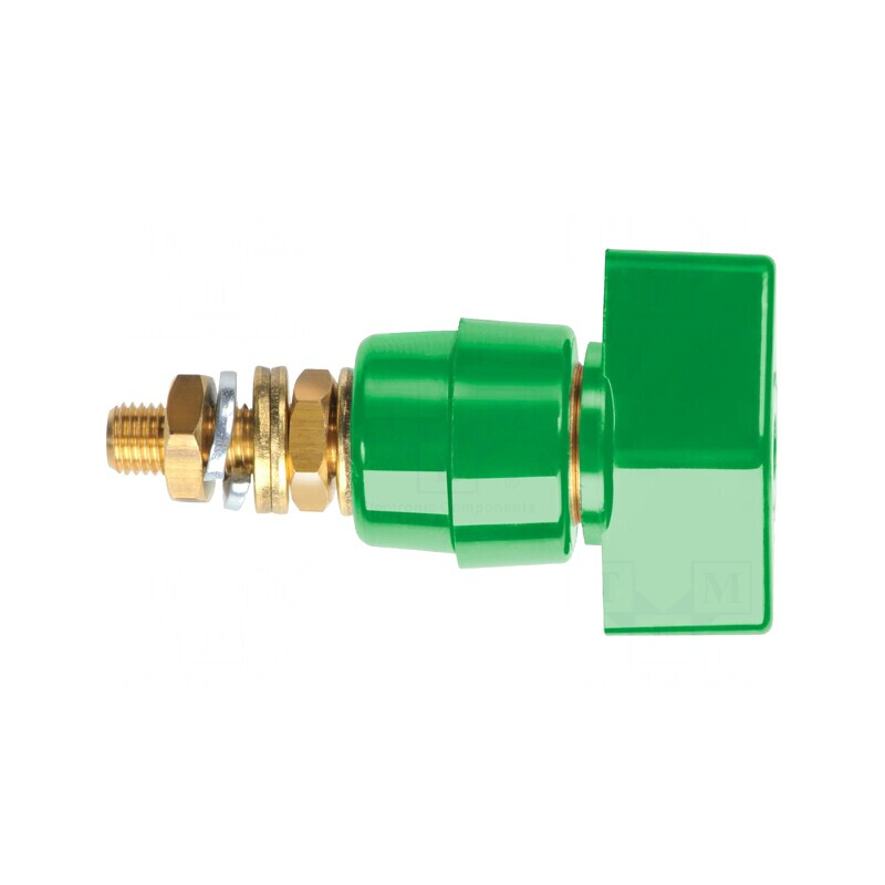 Clema de laborator verde 63A 1kVDC pe panou | Electronic-mag.ro | Componente Electronice Clema de laborator verde 63A 1kVDC pe panou | Electronic-mag.ro | Componente Electronice