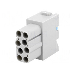 Conector Mamă HDC Han-Modular 8-PIN 16A 400V | Electronic-mag.ro | Componente Electronice