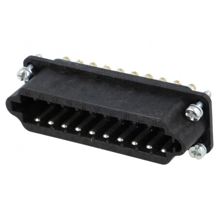 Conector HDC cu inserturi de contact mamă 20 PIN 10A 25V | Electronic-mag.ro | Componente Electronice