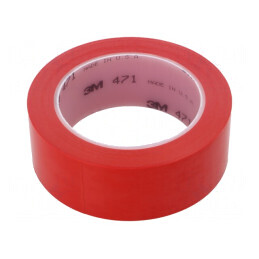 Bandă de Marcare Roșie 33m x 38mm | Electronic-mag.ro | Componente Electronice
