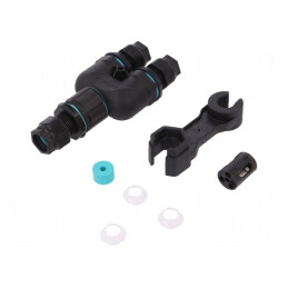 Conector Alimentare AC Terminal cu Șurub 450V 6-13.5mm THR.399.S3C | Electronic-mag.ro | Componente Electronice