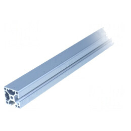 Profil Aluminiu 6mm x 30mm x 30mm 1m Natural | Electronic-mag.ro | Componente Electronice