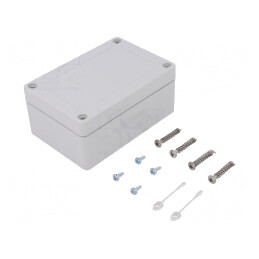 Carcasă Universală TG ABS Gri 82x122x55mm IK07 | Electronic-mag.ro | Componente Electronice