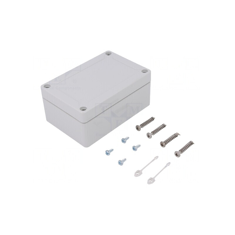 Carcasă Universală TG ABS Gri 82x122x55mm IK07 | Electronic-mag.ro | Componente Electronice Carcasă Universală TG ABS Gri 82x122x55mm IK07 | Electronic-mag.ro | Componente Electronice