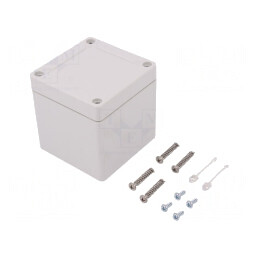 Carcasă Universală din Policarbonat 82x84x85mm | Electronic-mag.ro | Componente Electronice