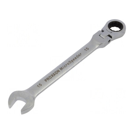 Cheie combinată cu articulație 15mm MicroSpeeder | Electronic-mag.ro | Componente Electronice