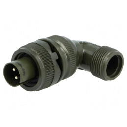 Conector Circular 10SL MS/DS Aluminiu 3P | Electronic-mag.ro | Componente Electronice