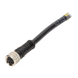 Conector M8 Femeie 4 Pin cu Cablu Nano-Change 3A | Electronic-mag.ro | Componente Electronice