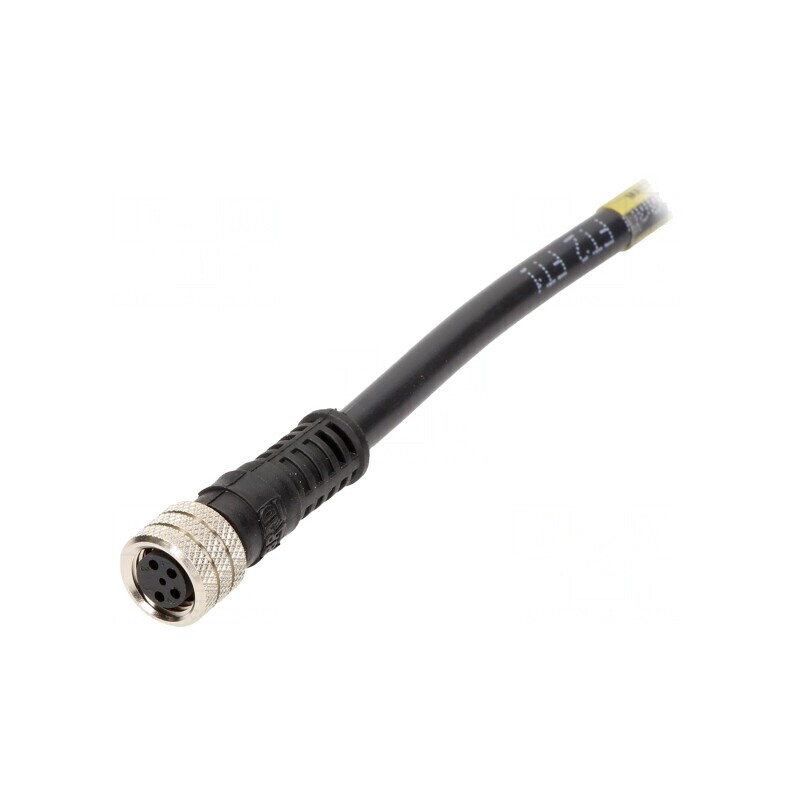 Conector M8 Femeie 4 Pin cu Cablu Nano-Change 3A | Electronic-mag.ro | Componente Electronice