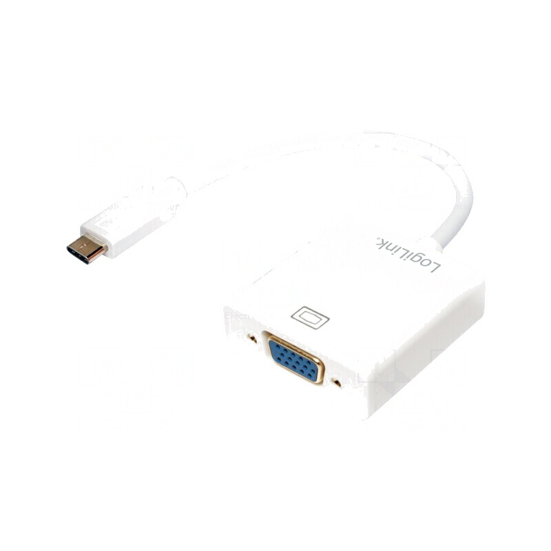 Adaptor USB 3.0 D-Sub 15pin USB-C 140mm Alb | Electronic-mag.ro | Componente Electronice
