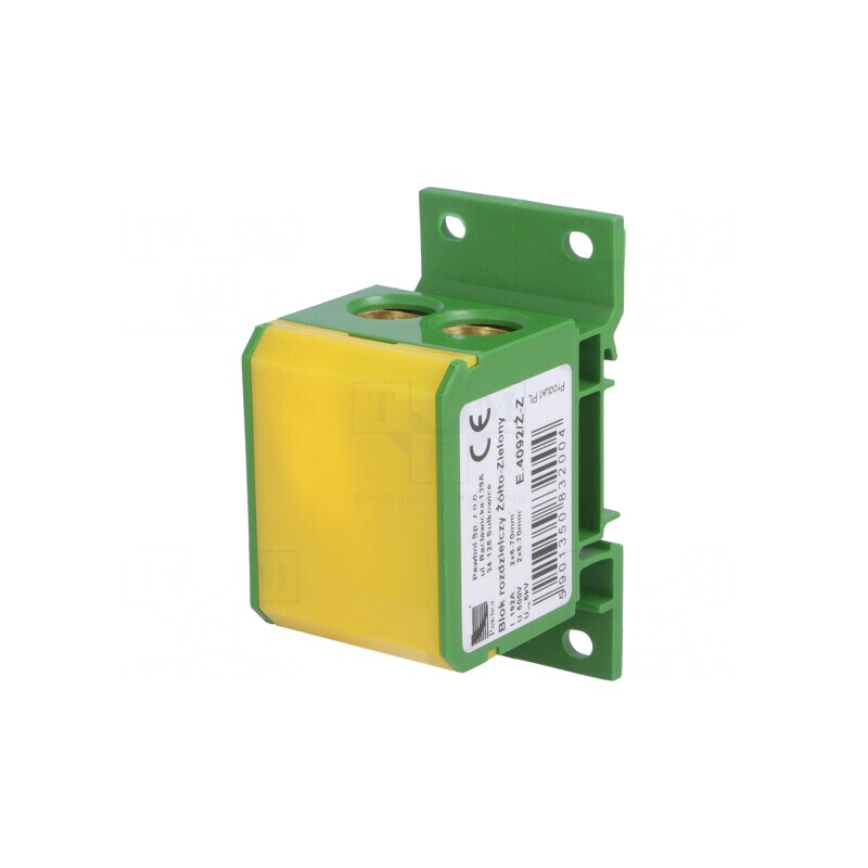 Bloc de distribuție 6-70mm² 4 borne | Electronic-mag.ro | Componente Electronice