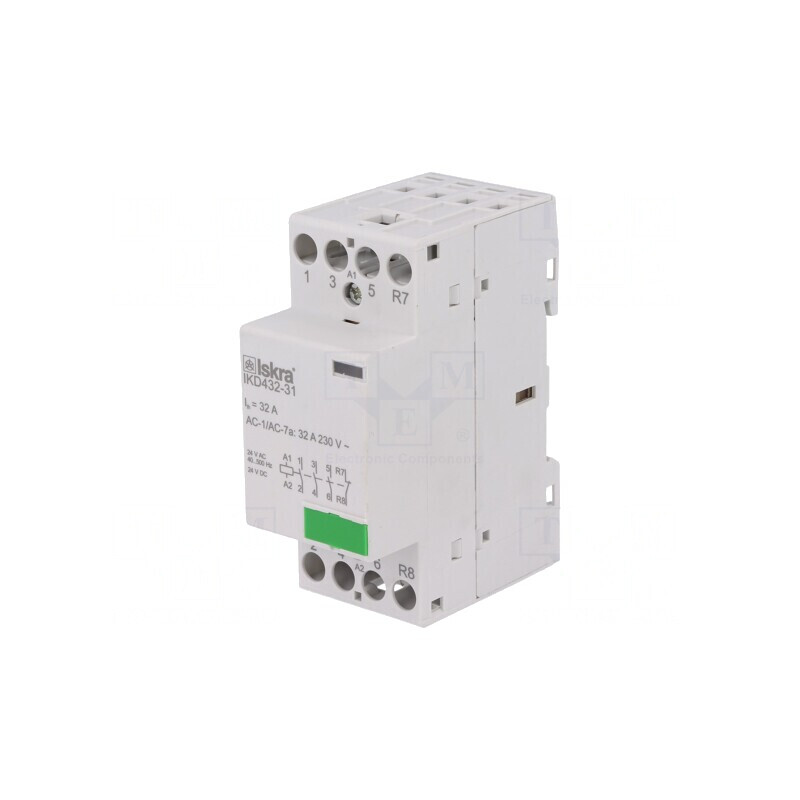 Contactor 4-polar 32A 24V NC NO x3 | Electronic-mag.ro | Componente Electronice
