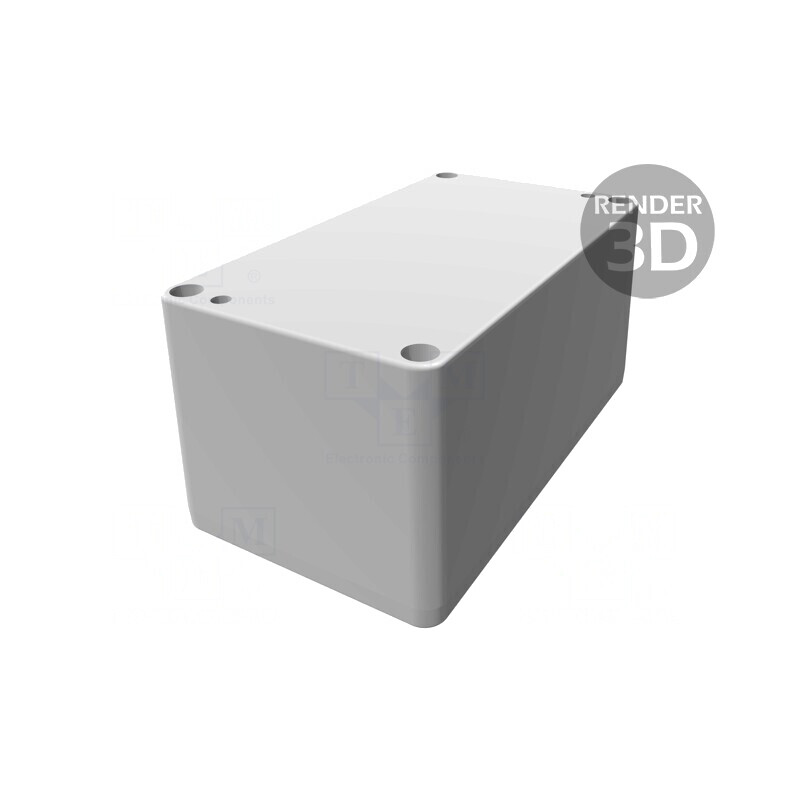 Carcasă Universală Aluminiu IP66 65x115x55mm | Electronic-mag.ro | Componente Electronice