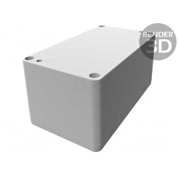 Carcasă Universală Aluminiu IP66 65x115x55mm | Electronic-mag.ro | Componente Electronice