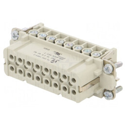 Conector HDC Mamă 16 PIN-uri 16 Inserturi de Contact | Electronic-mag.ro | Componente Electronice