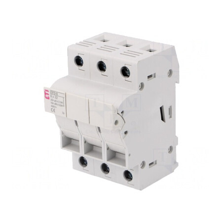Separator cu Fuzibil 20A 400V pentru Șină DIN | Electronic-mag.ro | Componente Electronice
