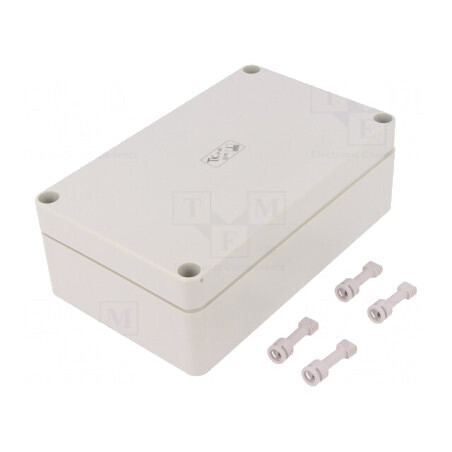 Carcasă Universală Gri 110mm x 180mm x 63mm | Electronic-mag.ro | Componente Electronice