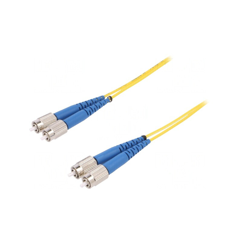 Patch cord fibră optică FC/UPC 5m galben | Electronic-mag.ro | Componente Electronice