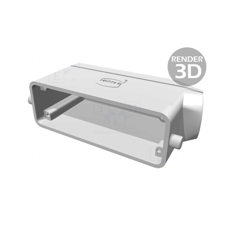 Carcasă pentru Conectori HDC Han B 24B pe Cablu | Electronic-mag.ro | Componente Electronice