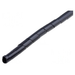 Înfășurare spirală polietilenă neagră 20-60mm | Electronic-mag.ro | Componente Electronice