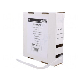 Manşon Termocontractabil 6,4mm fără Adeziv 5m | Electronic-mag.ro | Componente Electronice