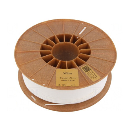 Filament PLA Alb 1.75mm 1kg | Electronic-mag.ro | Componente Electronice