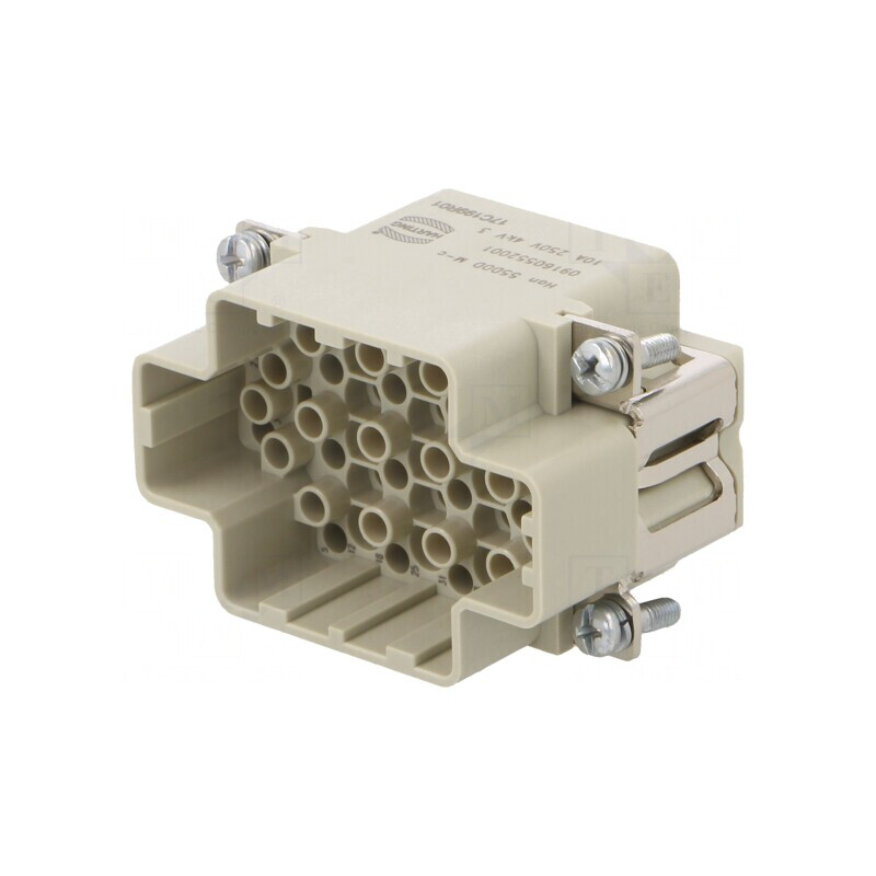 Conector HDC Han DDD PIN 55 55 PE | Electronic-mag.ro | Componente Electronice