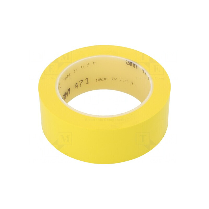 Bandă de marcare galbenă 33m x 38mm | Electronic-mag.ro | Componente Electronice