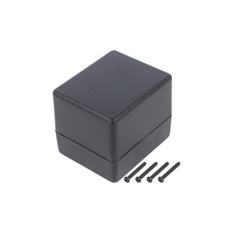 Carcasă Universală Neagră SMART ABS 63mm x 76mm x 63mm | Electronic-mag.ro | Componente Electronice
