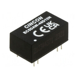 Convertor DC/DC 10W 18-74V la 12V/-12V | Electronic-mag.ro | Componente Electronice