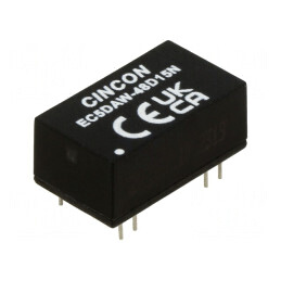 Convertor DC/DC 10W 18-74V la 15V și -15V | Electronic-mag.ro | Componente Electronice