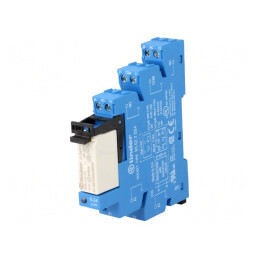 Releu Intermediar DPDT 24VDC 8A | Electronic-mag.ro | Componente Electronice