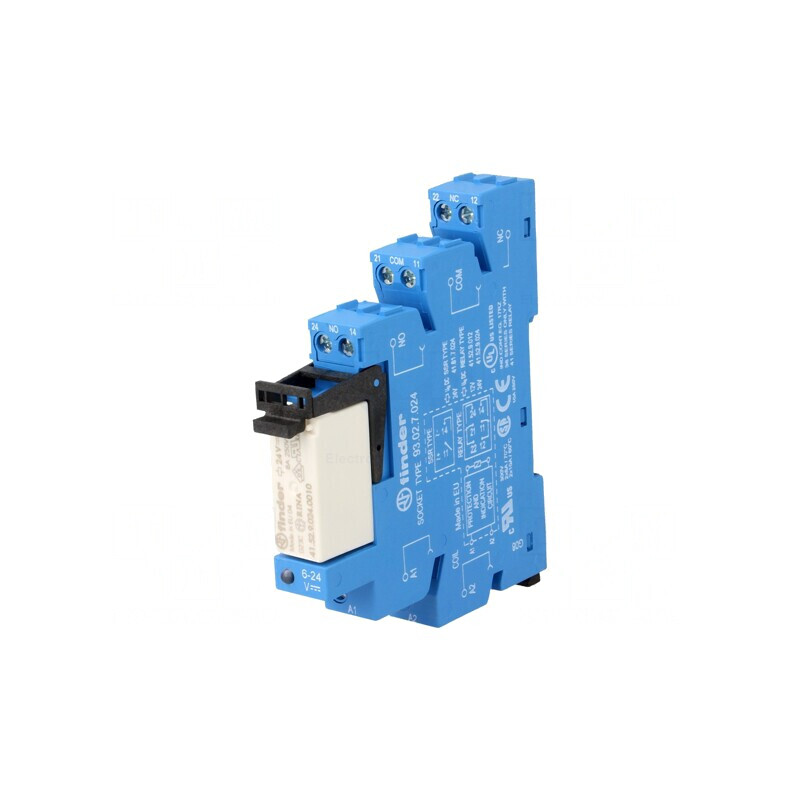 Releu Intermediar DPDT 24VDC 8A | Electronic-mag.ro | Componente Electronice Releu Intermediar DPDT 24VDC 8A | Electronic-mag.ro | Componente Electronice