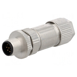 Mufă M12 8-PIN Tată DeviceNet/CANopen IP67 | Electronic-mag.ro | Componente Electronice