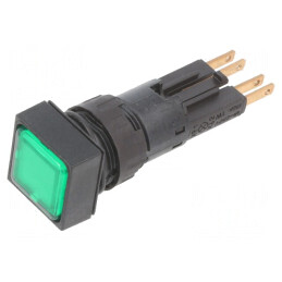 Lumină de Control 16mm RMQ-16 24V | Electronic-mag.ro | Componente Electronice