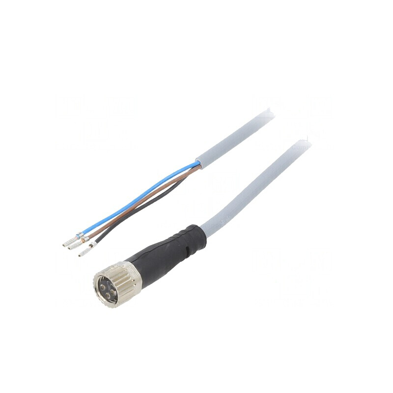 Cablu de Conectare M8 3 Pini 5m 60VAC 3A | Electronic-mag.ro | Componente Electronice